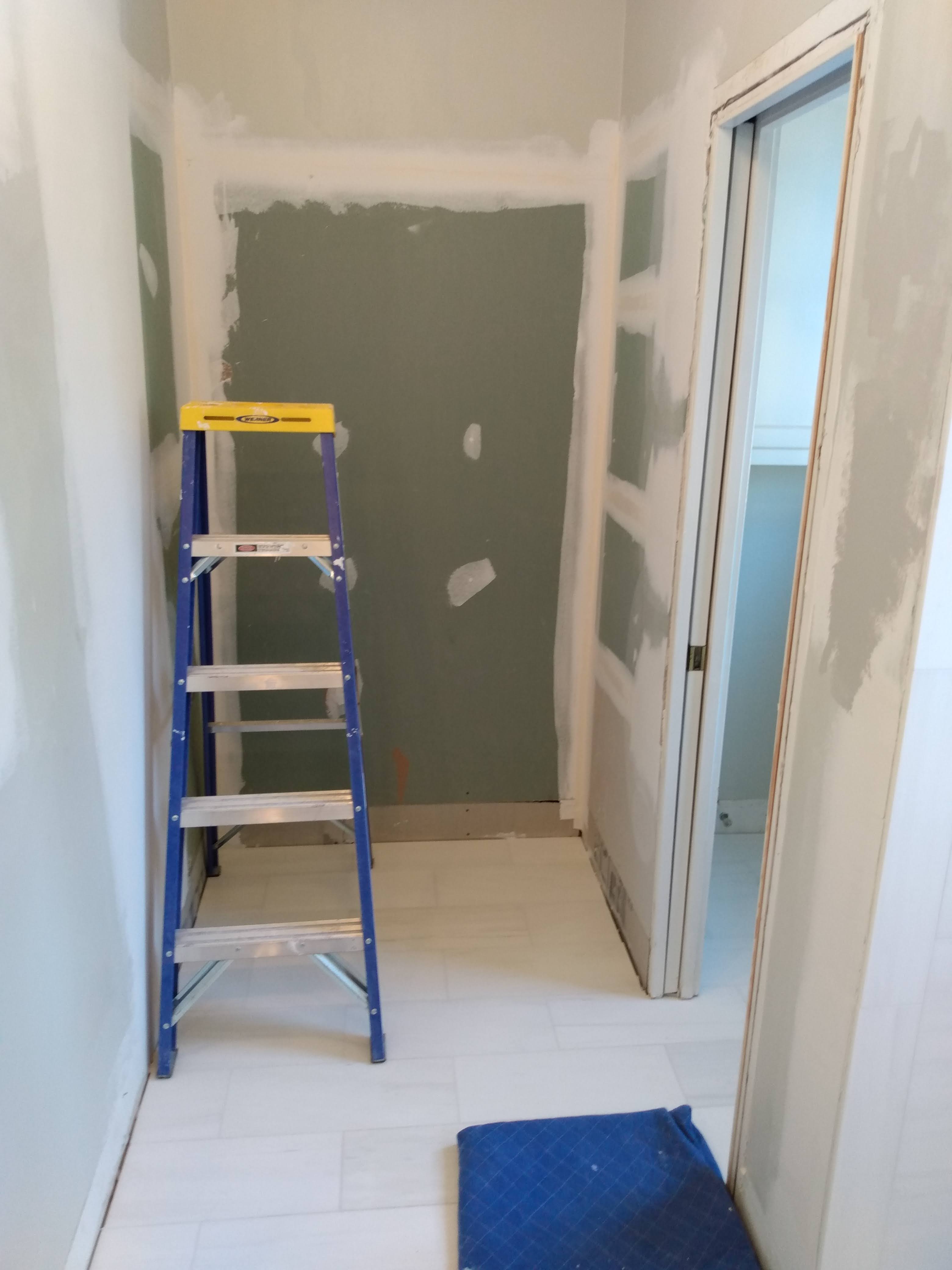 Hallway before